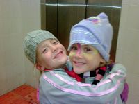 Sela + carys before rugby
